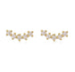 Liora Constellation Dainty Gold Stud Earrings by Aster & Aura