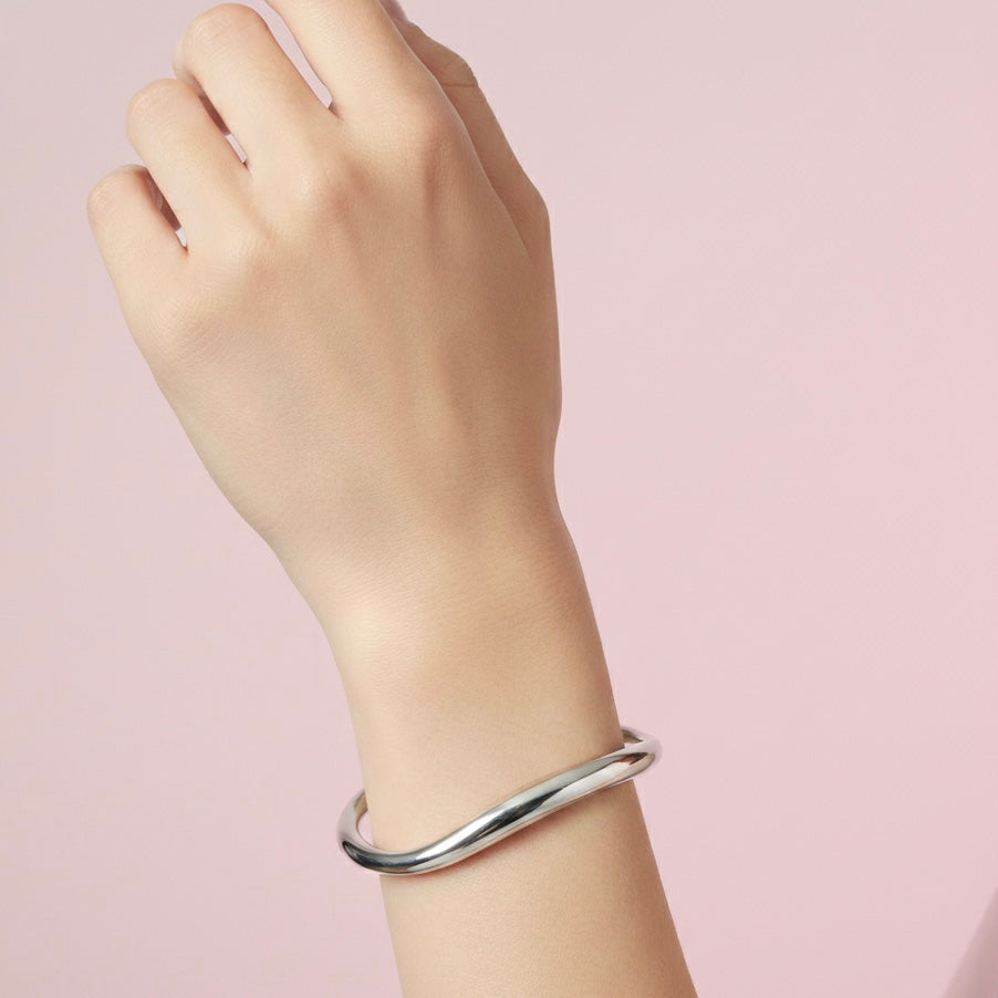 Parisa Adjustable Silver Bracelet