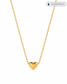 Carina Tiny Heart Pendant Gold Necklace