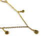 Estella Gold Pear Drop Dainty Necklace – alternative view
