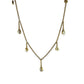 Estella Gold Pear Drop Dainty Necklace by Aster & Aura